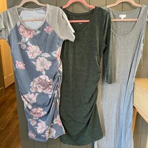 Fitted Maternity dresses (4 in total- look at all pics)